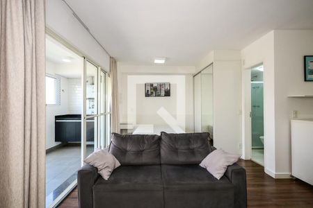 Sala de kitnet/studio à venda com 1 quarto, 39m² em Panamby, São Paulo