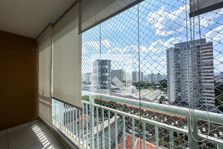 Varanda da Sala de apartamento à venda com 1 quarto, 39m² em Mooca, São Paulo