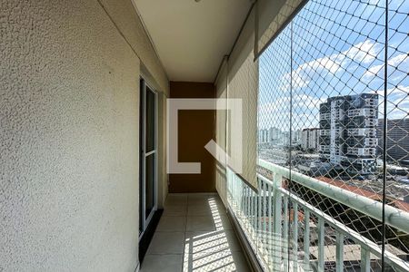 Varanda da Sala de apartamento à venda com 1 quarto, 39m² em Mooca, São Paulo
