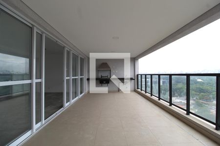 Varanda de apartamento para alugar com 3 quartos, 163m² em Indianópolis, São Paulo