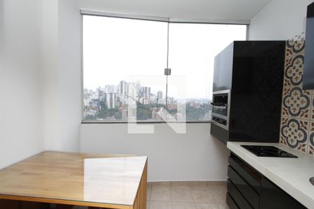 Varanda da Sala de apartamento para alugar com 2 quartos, 76m² em Estoril, Belo Horizonte