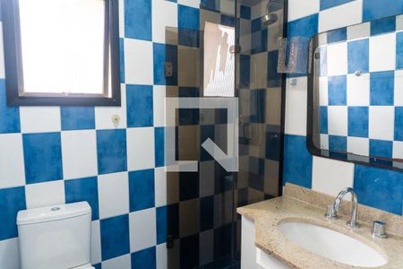 Banheiro da Suíte de apartamento para alugar com 3 quartos, 90m² em Vila Guarani (zona Sul), São Paulo