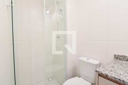 Banheiro de kitnet/studio à venda com 1 quarto, 27m² em Ipiranga, São Paulo