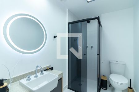 Banheiro de apartamento à venda com 1 quarto, 28m² em Tucuruvi, São Paulo