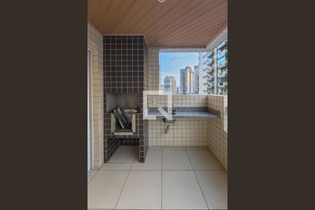 Sacada de apartamento para alugar com 2 quartos, 80m² em Guilhermina, Praia Grande