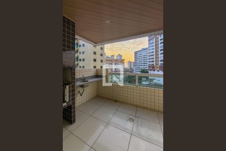 Sacada de apartamento para alugar com 2 quartos, 80m² em Guilhermina, Praia Grande