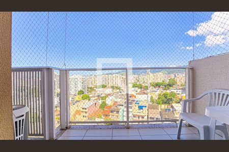 Varanda da Sala de apartamento para alugar com 2 quartos, 60m² em Cachambi, Rio de Janeiro