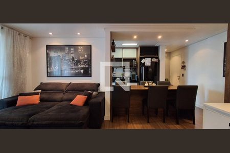 Sala de apartamento para alugar com 3 quartos, 92m² em Barcelona, São Caetano do Sul