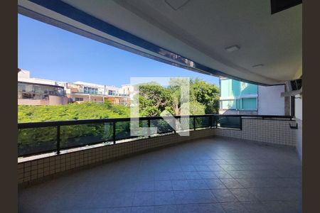 Varanda de apartamento à venda com 3 quartos, 117m² em Recreio dos Bandeirantes, Rio de Janeiro