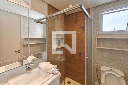 Banheiro Suíte de apartamento à venda com 3 quartos, 78m² em Jardim Santa Eudoxia, Campinas