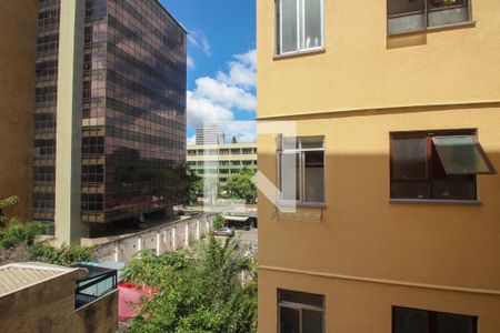 Vista da Sala/Quarto de kitnet/studio para alugar com 1 quarto, 33m² em Centro Histórico, Porto Alegre