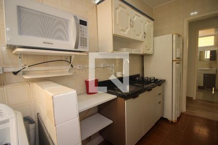 Cozinha e Área de Serviço de kitnet/studio para alugar com 1 quarto, 33m² em Centro Histórico, Porto Alegre