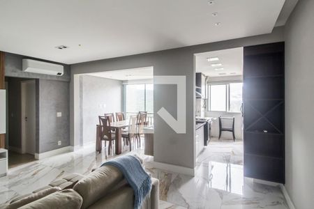 Sala  de apartamento para alugar com 2 quartos, 72m² em Centro de Apoio I (alphaville), Santana de Parnaíba