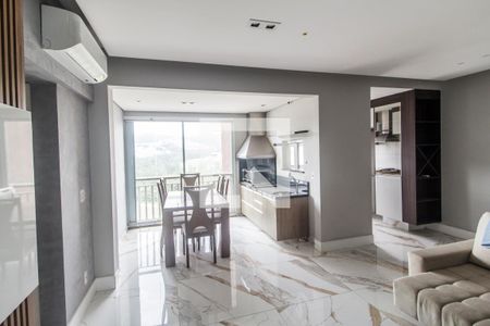 Sala  de apartamento para alugar com 2 quartos, 72m² em Centro de Apoio I (alphaville), Santana de Parnaíba