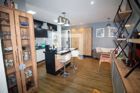 Sala de apartamento à venda com 2 quartos, 72m² em Jardim das Acacias, São Paulo