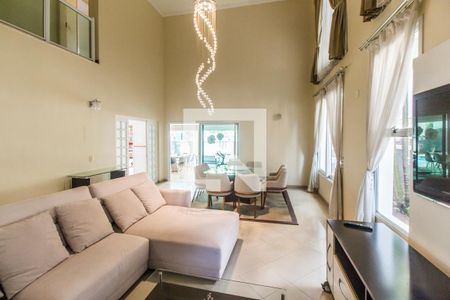 Sala de casa de condomínio para alugar com 4 quartos, 360m² em Residencial 18 do Forte, Santana de Parnaíba