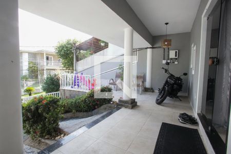 Varanda da Sala de casa de condomínio à venda com 4 quartos, 235m² em Taquara, Rio de Janeiro