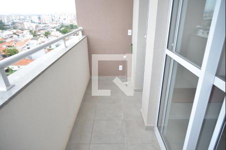 Varanda da Sala de apartamento para alugar com 2 quartos, 46m² em Vila Curuçá, Santo André