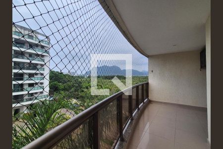 Varanda  de apartamento para alugar com 3 quartos, 92m² em Recreio dos Bandeirantes, Rio de Janeiro