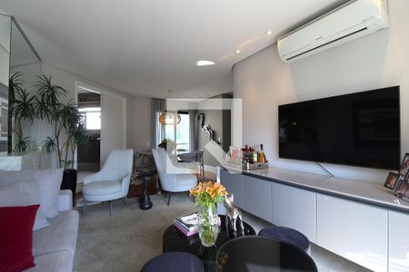 Sala de apartamento à venda com 3 quartos, 140m² em Moema, São Paulo