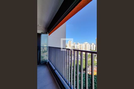 Varanda de kitnet/studio à venda com 1 quarto, 40m² em Pompeia, São Paulo