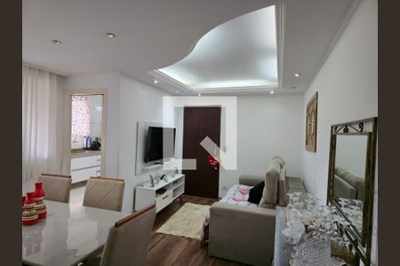 Sala  de apartamento à venda com 3 quartos, 87m² em Jardim Vila Galvao, Guarulhos