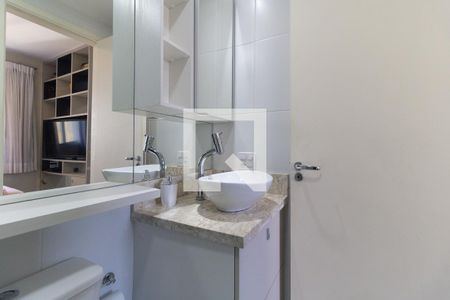 Banheiro  de apartamento à venda com 1 quarto, 25m² em Aclimação, São Paulo