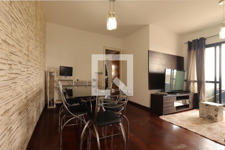 Sala de Jantar de apartamento à venda com 3 quartos, 73m² em Vila Valparaíso, Santo André