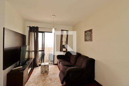 Sala de apartamento à venda com 3 quartos, 73m² em Vila Valparaíso, Santo André