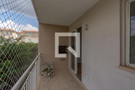 Varanda Sala de Estar/Jantar  de apartamento para alugar com 2 quartos, 56m² em Parque Villa Flores, Sumaré