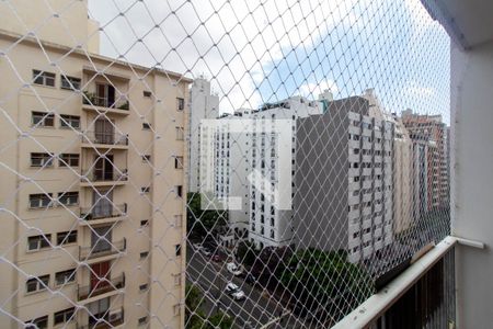 VISTA DA SACADA de apartamento para alugar com 3 quartos, 165m² em Cambuí, Campinas