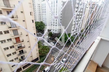 VISTA DA SACADA de apartamento para alugar com 3 quartos, 165m² em Cambuí, Campinas