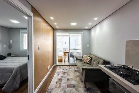 Sala de apartamento à venda com 1 quarto, 34m² em Belenzinho, São Paulo