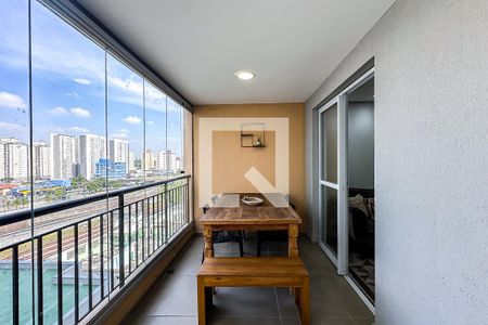 Varanda de apartamento à venda com 1 quarto, 34m² em Belenzinho, São Paulo