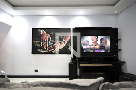 Sala de apartamento para alugar com 3 quartos, 120m² em Centro, Santo André