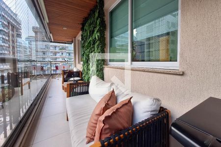 Varanda da Sala de apartamento à venda com 3 quartos, 115m² em Santa Rosa, Niterói