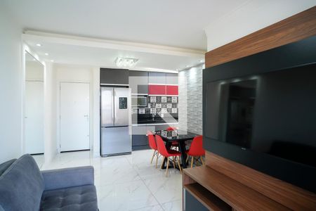 Sala de apartamento à venda com 2 quartos, 52m² em Vila Caminho do Mar, São Bernardo do Campo