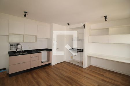 Sala / Cozinha de apartamento à venda com 1 quarto, 35m² em Vila Dom Pedro Ii, São Paulo