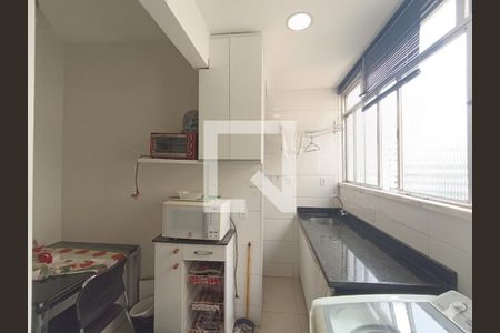 Cozinha de apartamento para alugar com 3 quartos, 137m² em Icaraí, Niterói