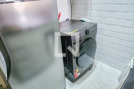 Cozinha de kitnet/studio para alugar com 1 quarto, 28m² em Santa Teresa, Rio de Janeiro