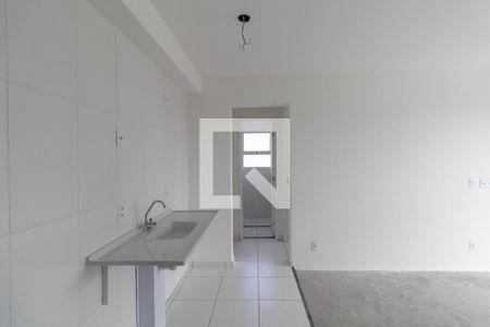 Sala/Cozinha/Área de Serviço  de apartamento à venda com 2 quartos, 40m² em Jardim Maringa, São Paulo