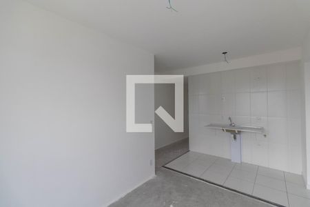 Sala/Cozinha/Área de Serviço  de apartamento à venda com 2 quartos, 40m² em Jardim Maringa, São Paulo