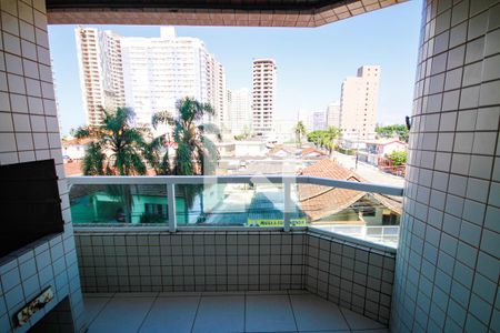 Varanda de apartamento para alugar com 2 quartos, 70m² em Guilhermina, Praia Grande