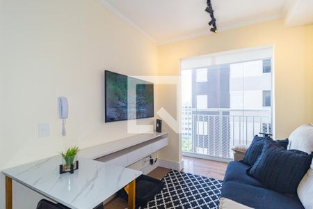 Sala  de apartamento à venda com 1 quarto, 29m² em Belenzinho, São Paulo