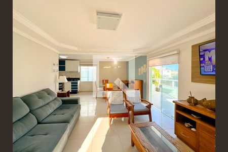 Sala de TV de apartamento para alugar com 3 quartos, 175m² em Ingleses Norte, Florianópolis