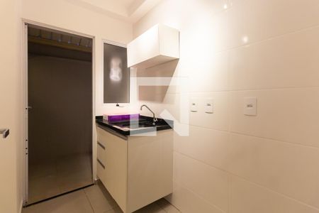 Cozinha de apartamento para alugar com 1 quarto, 30m² em Vila Independencia, São Paulo