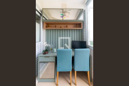 Varanda da Sala de apartamento à venda com 2 quartos, 55m² em Vila Prudente, São Paulo