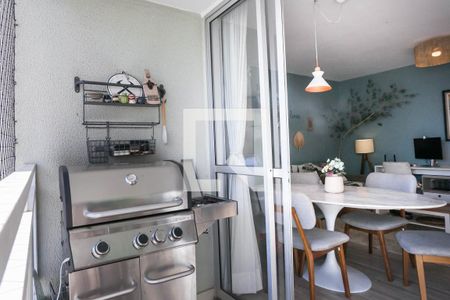 Varanda da Sala de apartamento à venda com 3 quartos, 85m² em Buritis, Belo Horizonte