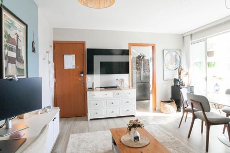 sala de apartamento à venda com 3 quartos, 85m² em Buritis, Belo Horizonte