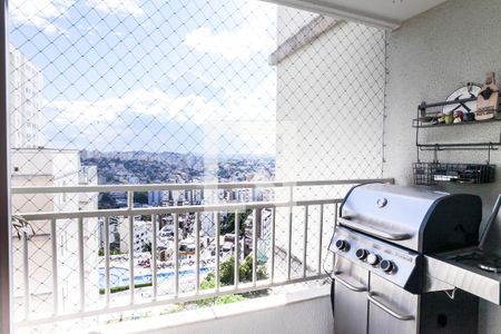 Varanda da Sala de apartamento à venda com 3 quartos, 85m² em Buritis, Belo Horizonte